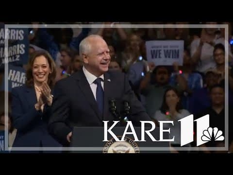 Walz on JD Vance: 'I can't wait to debate the guy'