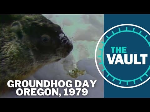 Before the beaver, Oregon tried out its own Groundhog Day | KGW Vault