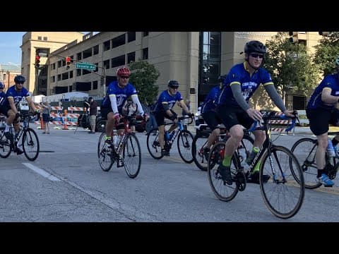 Cops Cycling for Survivors finishes in Indy after over 1,000 miles biked