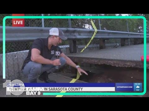 Here's more on flooding conditions in Sarasota County