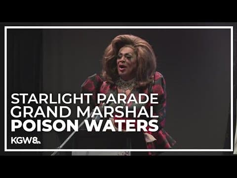 Drag performer Poison Waters appointed Starlight Parade Grand Marshal