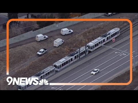 Disabled light rail train leads to headaches for Denver commuters