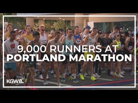 Runners take to the streets for 52nd annual Portland Marathon