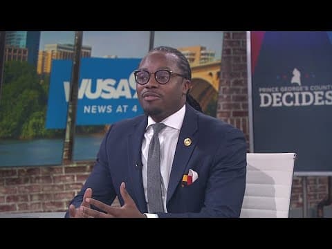 County Executive candidate Alonzo Washington discusses the issues impacting Prince George's Co.