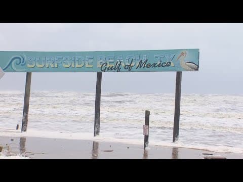 Parts of Surfside unreachable due to impact of Tropical Storm Alberto