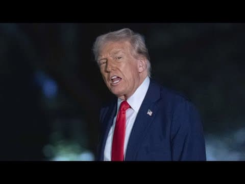 Trump suggests pursuing a third term