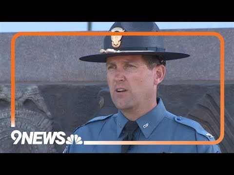 WATCH FULL: Colorado State Patrol chief addresses shooting that injured trooper