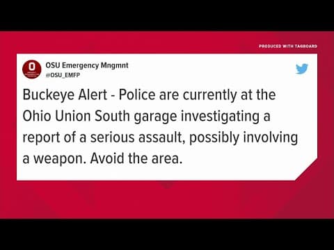 Campus police investigating reported stabbing near Ohio State University parking garage