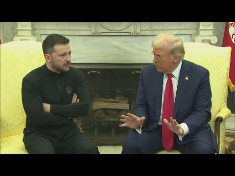 Trump cuts short talks with Ukraine’s Zelenskyy after Oval Office blowup