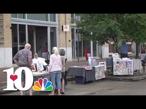 First Friday celebrations set up in downtown Knoxville