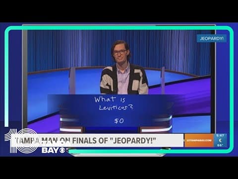 Tampa's Troy Meyer wins second round of finals in 'Jeopardy! Tournament of Champions'