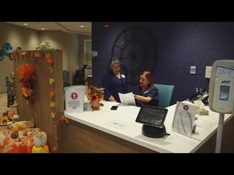 While You Are Sleeping: Nurses, laundry staff care for patients