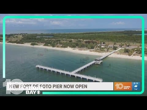 New Fort De Soto Pier now open
