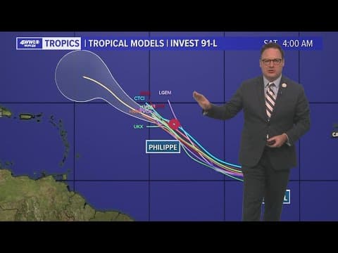 Tropical Update: Philippe and Invest 91 close behind