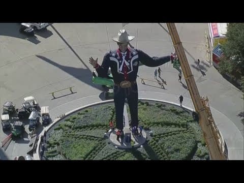 Big Tex is up and ready to go for the 2024 State Fair of Texas