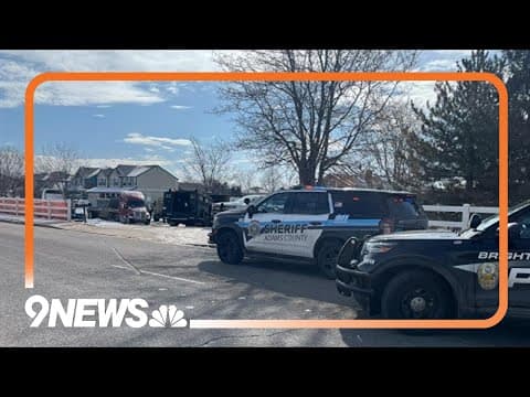 Deputy shot in hand during standoff in Brighton neighborhood