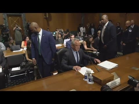 Senators question RFK Jr. about vax policies
