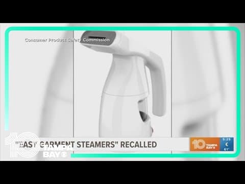 Some Black and Decker steamers were recalled