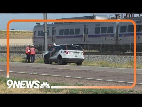 Cyclist injured after crash with RTD train