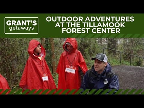 Back open for the season, Tillamook Forest Center teaches students about aquatic life