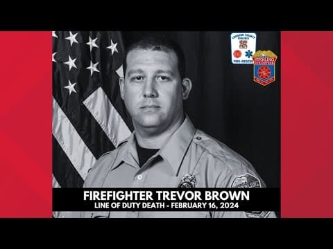 Donations being accepted for fallen firefighter after deadly Sterling house explosion