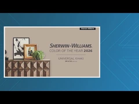 Sherwin-Williams reveals its color of the year