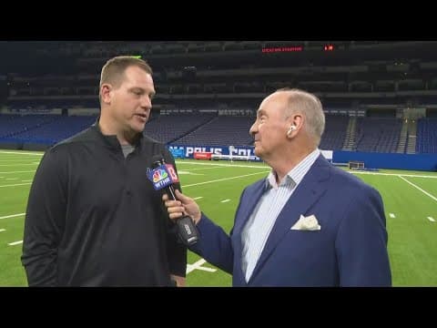 Chuck Lofton interviews Matt Taylor ahead of Colts game against Texans