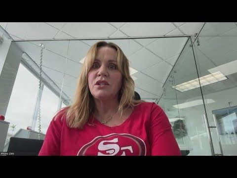 Nick Bosa's mother cheering on son in Super Bowl LVIII