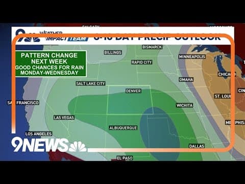Precipitation outlook in Colorado: Impactful storm possible with severe weather, rain, mountain snow