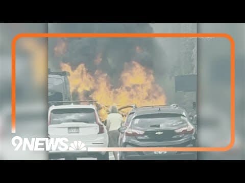 I-70 back open after fiery crash halts holiday traffic