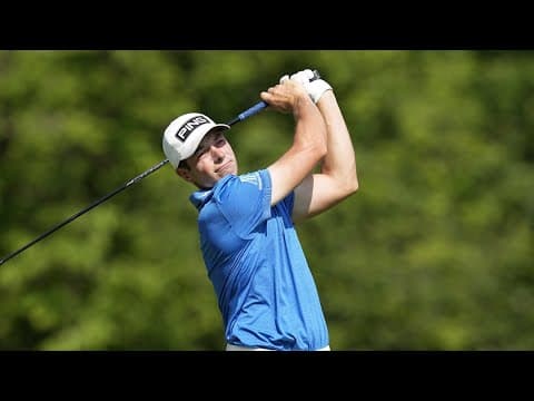 Memorial Tournament: Hovland delivers clutch putts and wins Memorial in playoff