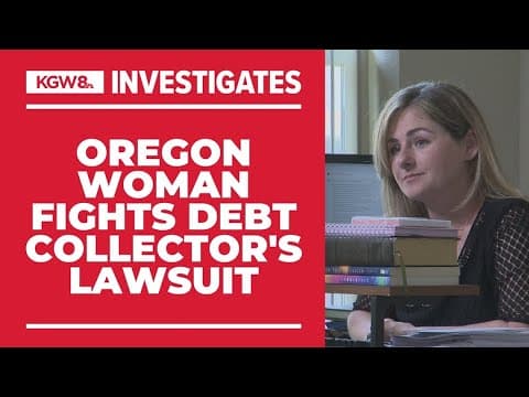 Sued over debt she doesn't recall taking on, an Oregon woman fights back