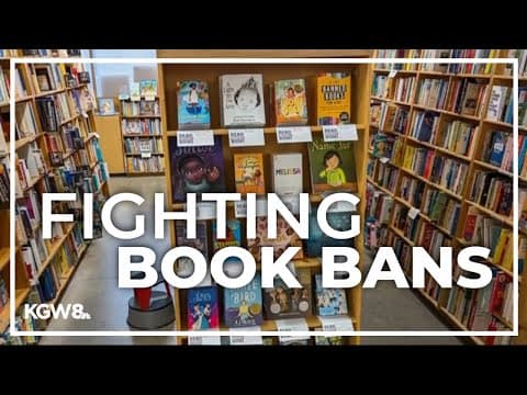 Powell's Books in Portland celebrates banned books