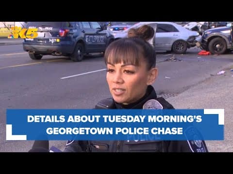 Details about the stolen car crash in Seattle's Georgetown neighborhood