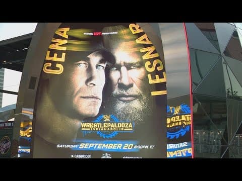 WWE back in Indianapolis for 'Wrestlepalooza'