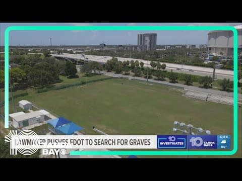 Lawmaker pushes Florida Department of Transportation to search for graves