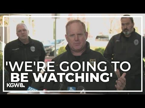 Portland police chief outlines plan to crack down on holiday retail theft