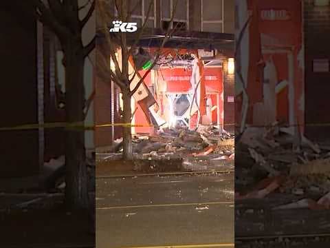 Stolen forklift used to smash into bank, steal ATMs