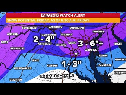 LIVE: Winter Weather Updates