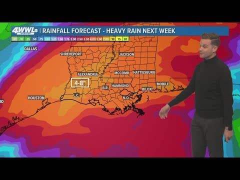 Final freeze tonight, heavy rain possible next week