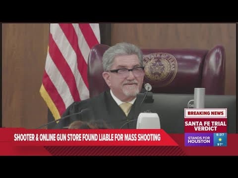 'Still goodness in the world' | Judge speaks jurors after Santa Fe shooting civil trial verdict