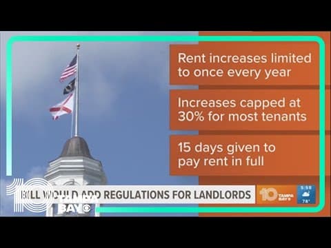 Florida bill would add regulations for landlords