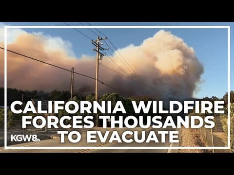 Southern California wildfire forces thousands to evacuate