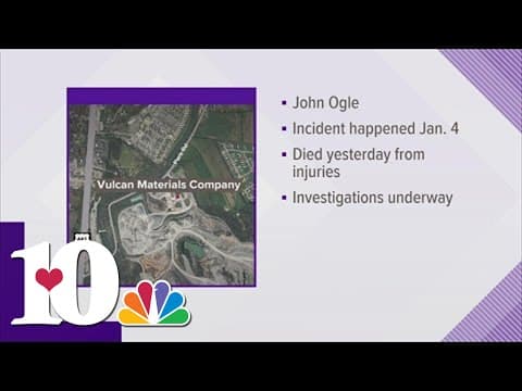 Sevierville worker killed Wednesday after incident while working on mining equipment