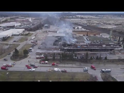 Explosion at Ohio metals plant kills 1 worker, injures 13