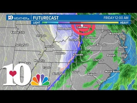 Timing out rain, snow tonight and impacts for Friday