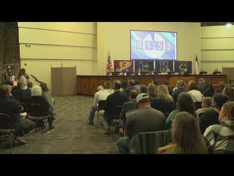 Keller ISD school board meeting over district split gets heated