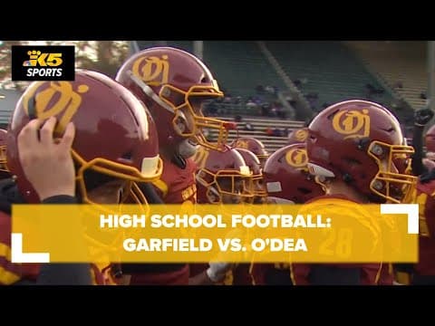 HS FOOTBALL:  GARFIELD VS. O'DEA