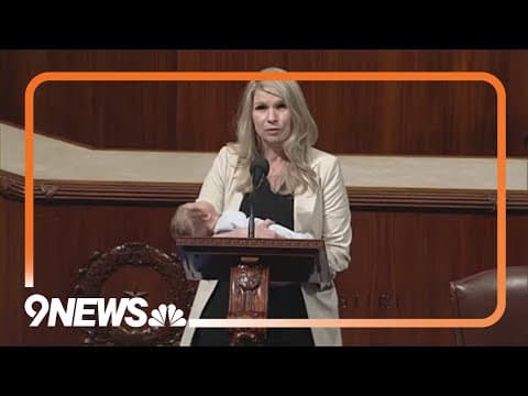 As congresswoman flew cross-country with a newborn to cast vote in Washington, local moms react