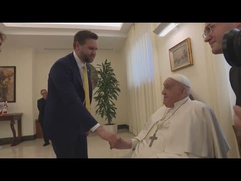 JD Vance meets Pope Francis on Easter Sunday